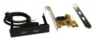 Exsys EX-11099- 2 - USB-Adapter - PCIe USB 3.0