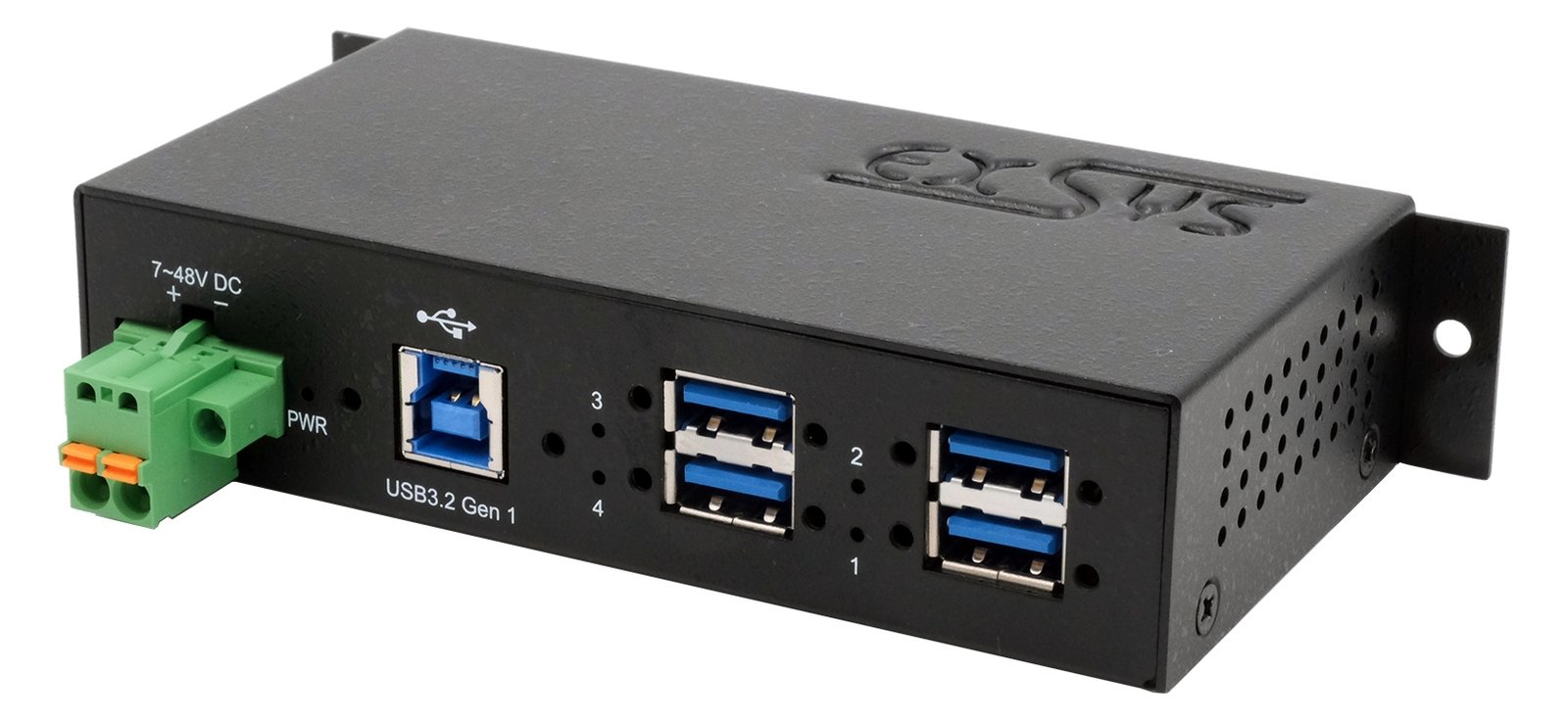 Exsys EX-1185HMVS-2 - Hub - 4 x USB 3.2 Gen 1