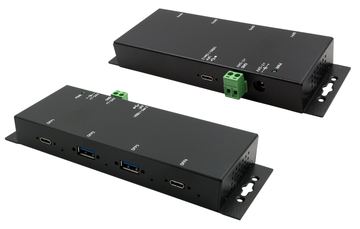 Exsys EX-1234HMVS - Hub - 4 x USB 3.2 Gen 2 - Desktop, wandmontierbar von LumaTech