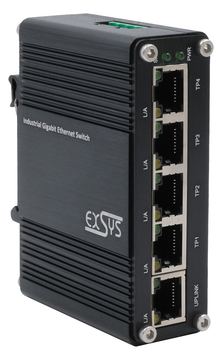 Exsys EX-62020 5-Port Indust. Ethernet Switch - Switch - 0,1 Gbps von LumaTech
