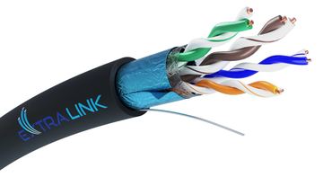 Extralink CAT5E FTP F/UTP V2 Outdoor| Twisted pair| - Kabel - Netzwerk von LumaTech