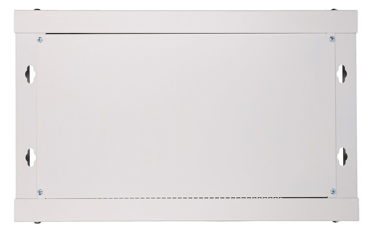Extralink EX.8550 - Wandmontiertes Regal - 6U - 60 kg - Sperrschloss - Ablageschienen - Grau