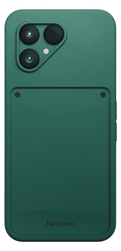 Fairphone Hintere Abdeckung für Mobiltelefon - Kunststoff - Forest Green - für Fairphone (Gen. 6)