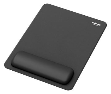 Fellowes Breyta - Mauspad mit Handgelenkpolsterkissen - schwarz von LumaTech