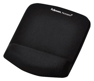 Fellowes PlushTouch - Mauspad mit Handgelenkpolsterkissen - Schwarz von LumaTech