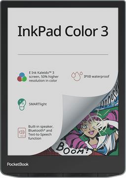 Pocketbook InkPad Color 3 Stormy Sea - 19,8 cm (7.8") - E Ink - ACSM - AZW - AZW3 - CBR - CBZ - CHM - DOC - DOCX - … von LumaTech