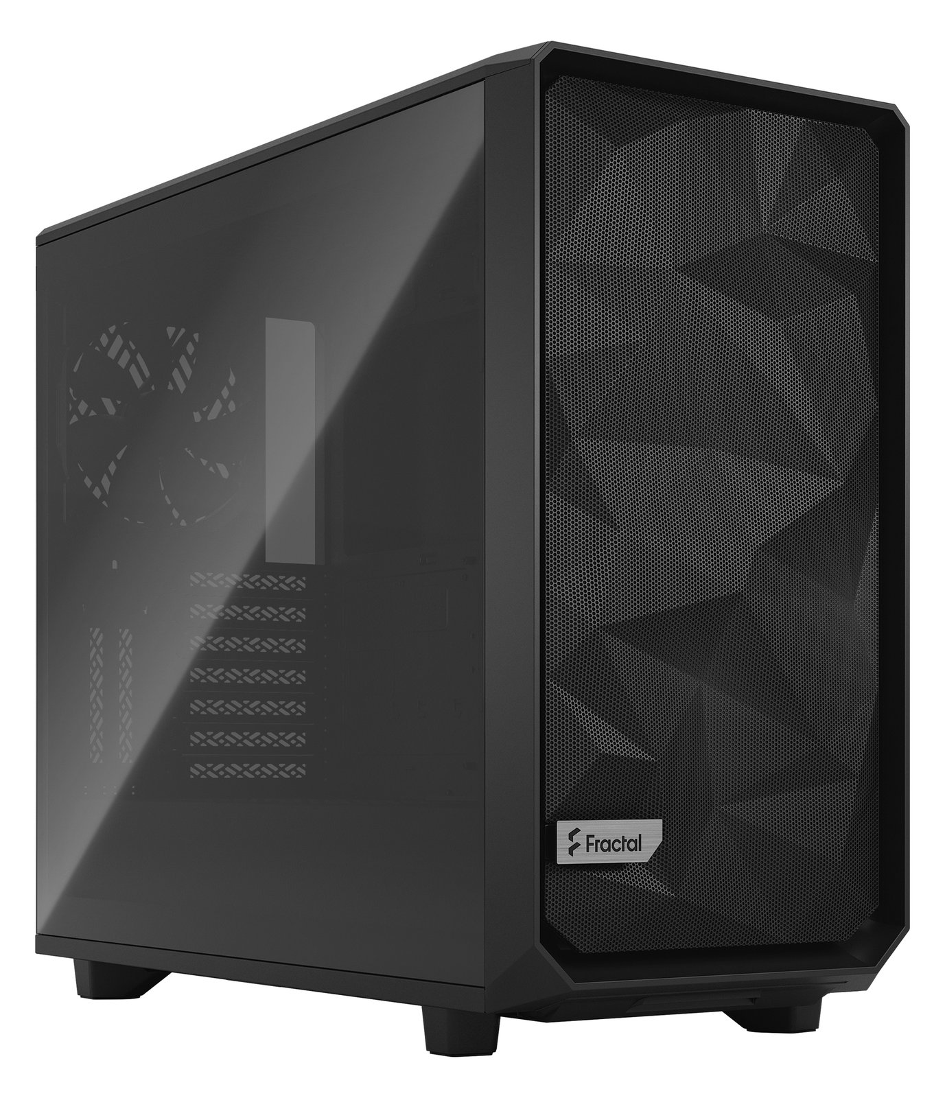 Fractal Design Meshify 2 - PC - Stahl - Schwarz - ATX - EATX - micro ATX - Mini-ITX - Gaming - 18,5 cm