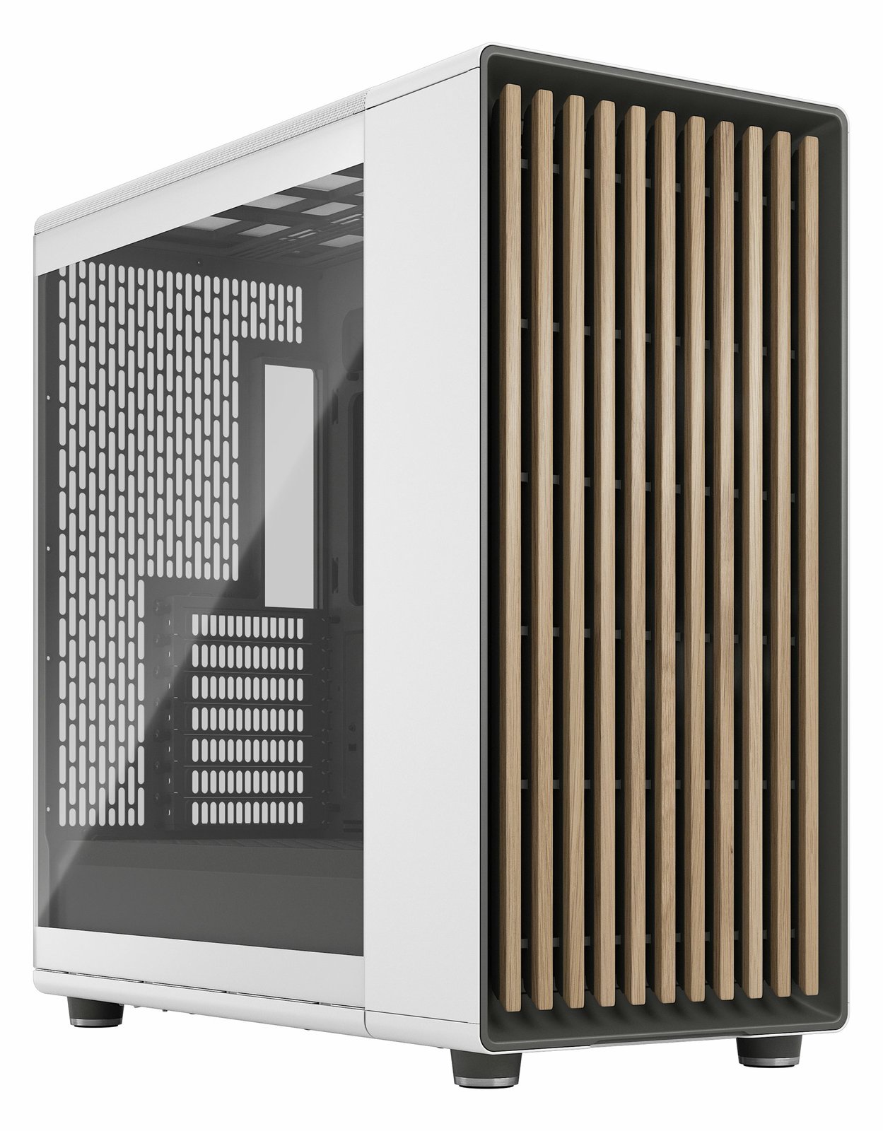 Fractal Design North XL Chalk White TG Clear