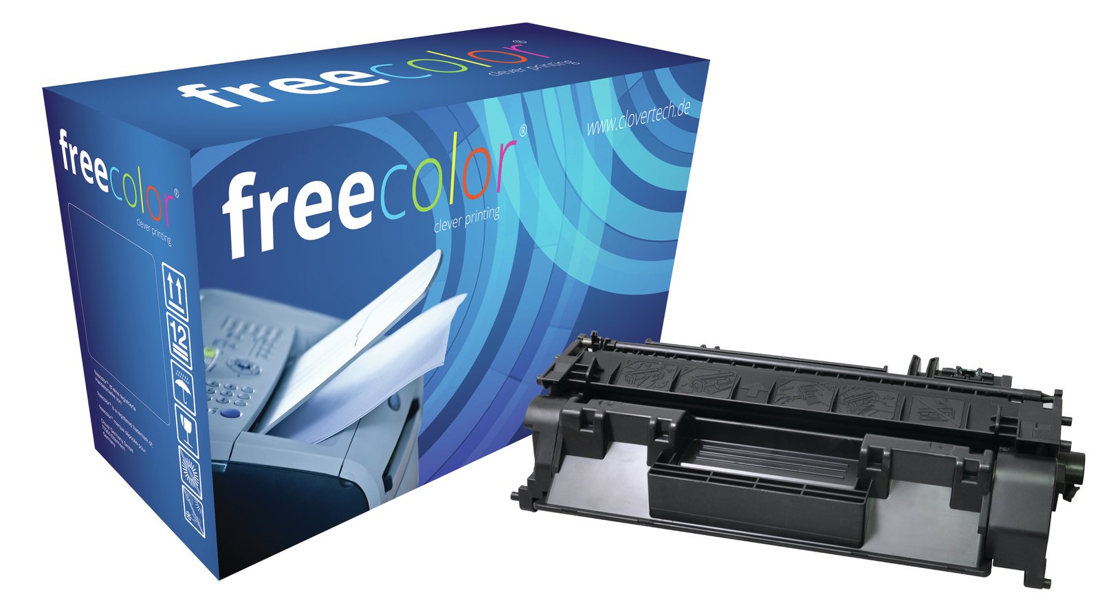freecolor 110 g - Schwarz - kompatibel - Tonerpatrone (Alternative zu: HP 05A)