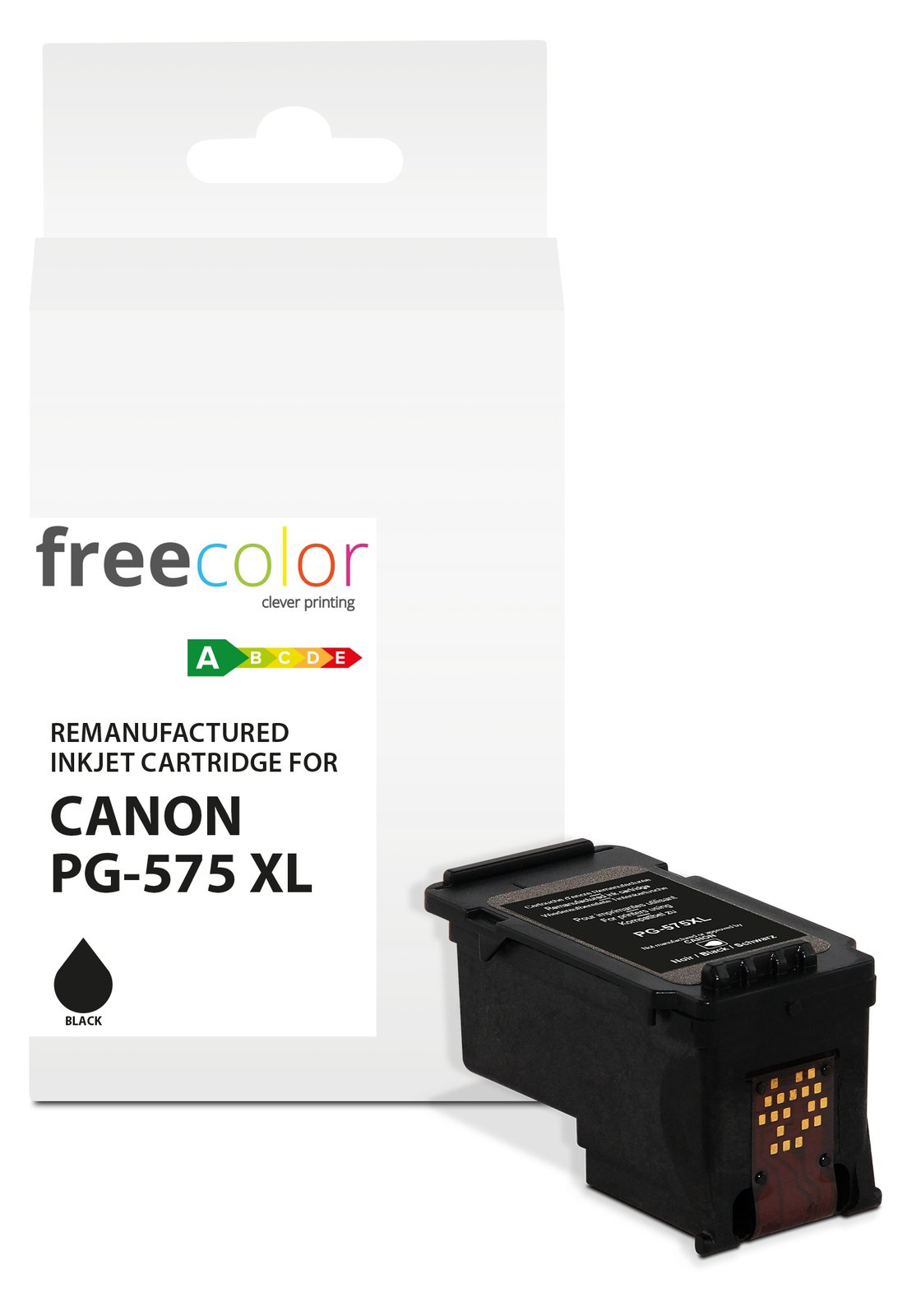 freecolor Patrone Canon PG-575XL black remanufactured - Wiederaufbereitet - Tintenpatrone