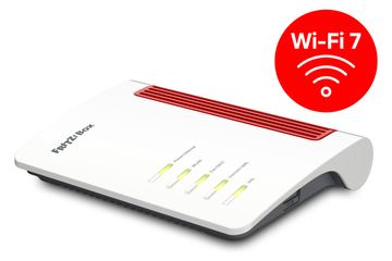 FRITZ! Box 4630 - Wi-Fi 7 (802.11be), Dual-Band (2,4 GHz/5 GHz), Ethernet/LAN, Weiß, Tabletop-Router von LumaTech
