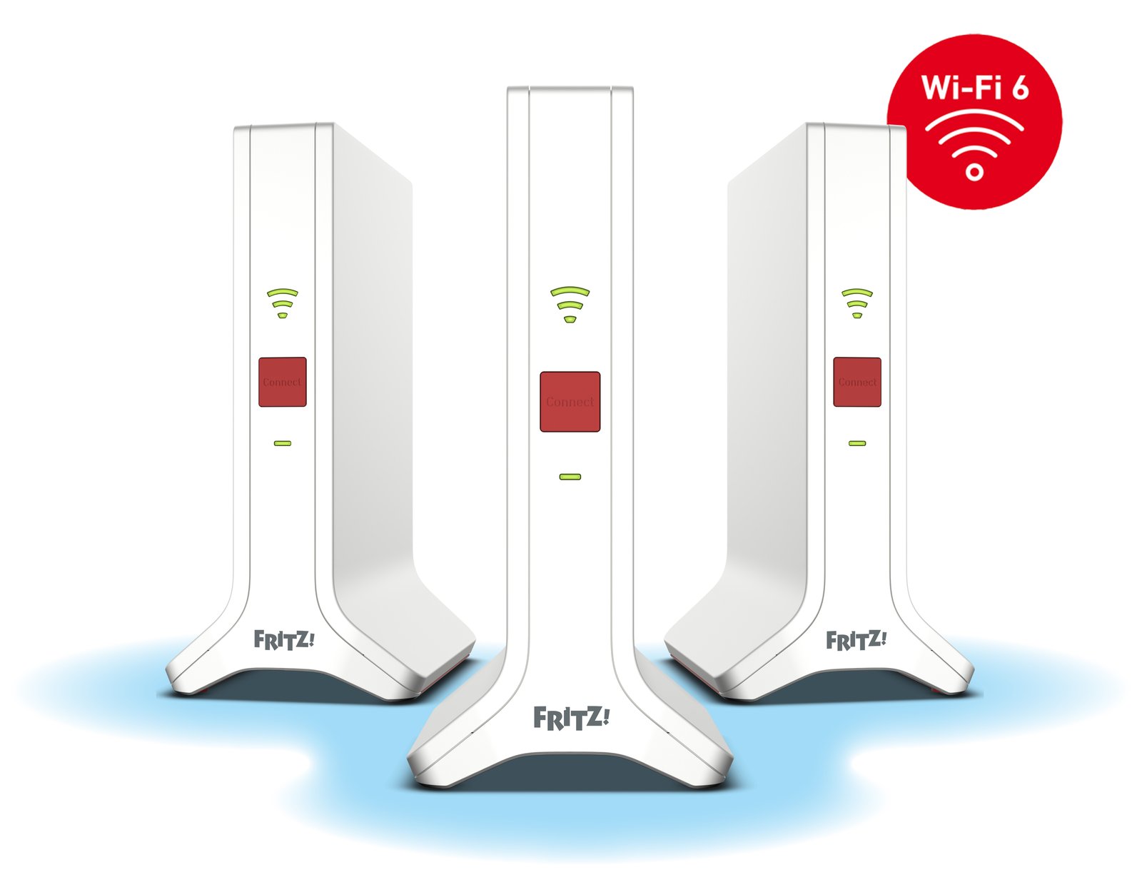 FRITZ! Mesh Set 4200 3er-Set Triband-Wi-Fi-6.4200MBit/s - Repeater - WLAN