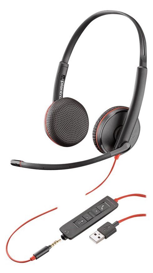Poly Blackwire 3225 - 3200 Series - Headset - On-Ear