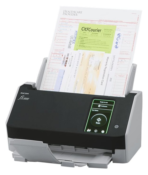Fujitsu fi-8040 - Dokumentenscanner - 2 x Contact Image Sensor (CIS)