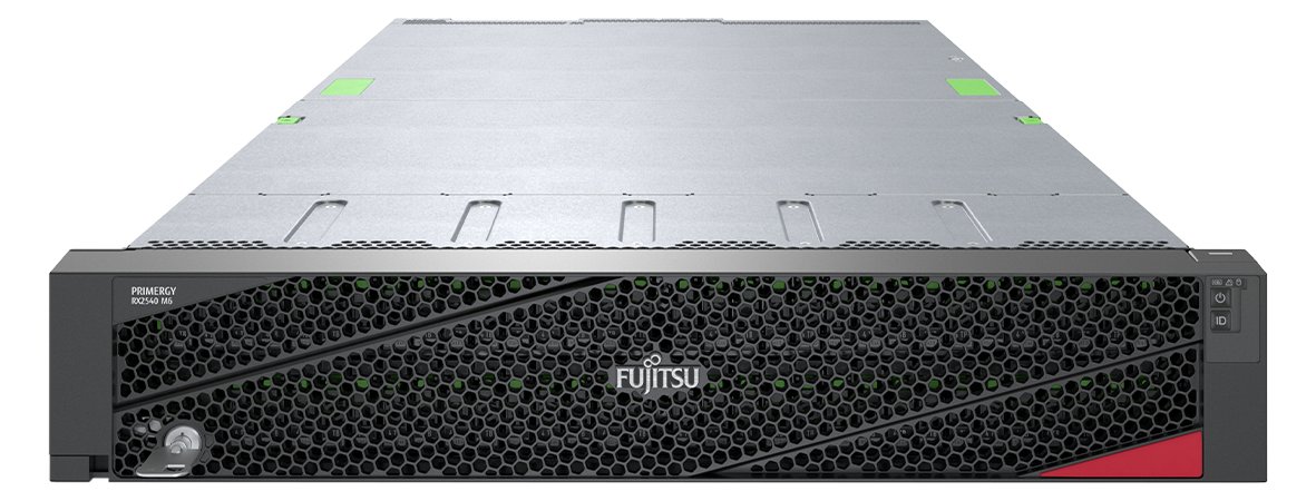 Fujitsu PRIMERGY RX2540 M6 - Server - Rack-Montage - 2U - zweiweg - 1 x Xeon Gold 6334 / 3.6 GHz - RAM 32 GB - 6.4 cm