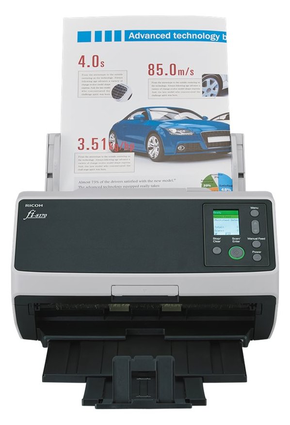 Fujitsu Ricoh fi 8170 - Dokumentenscanner - Dual CIS - Duplex - 216 x 355.6 mm - 600 dpi x 600 dpi