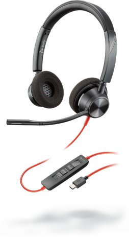 Poly Blackwire 3320 - 3300 Series - Headset - On-Ear