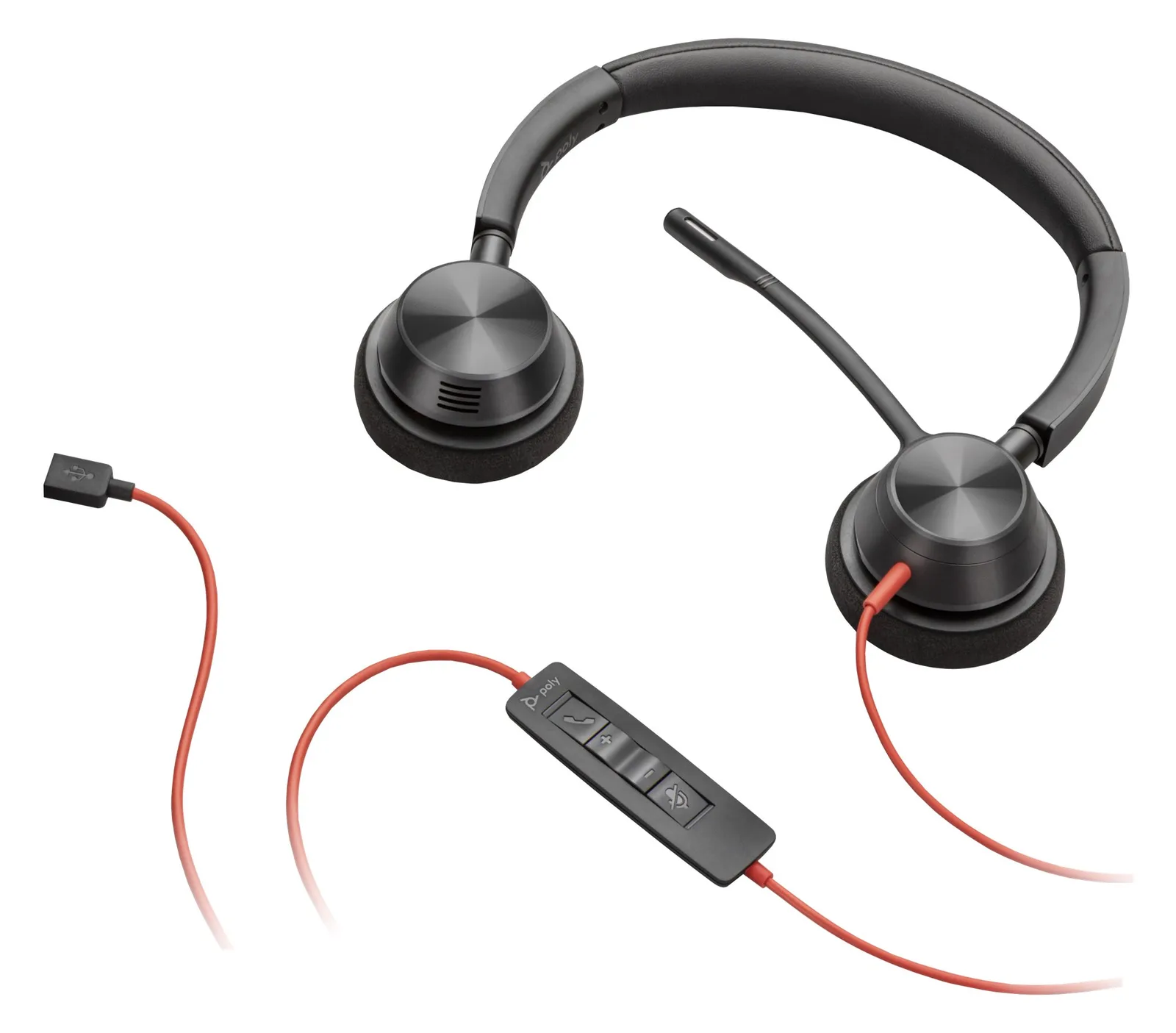 Poly Blackwire 3320 - Blackwire 3300 series - Headset, Ansicht 3