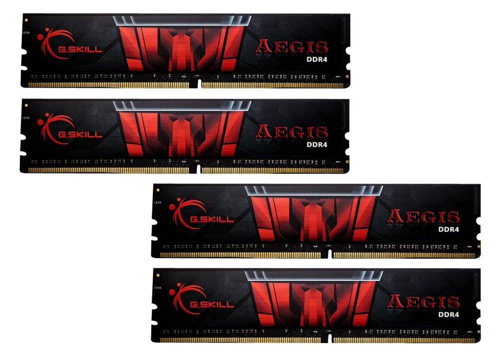 G.Skill AEGIS - DDR4 - kit - 64 GB: 4 x 16 GB