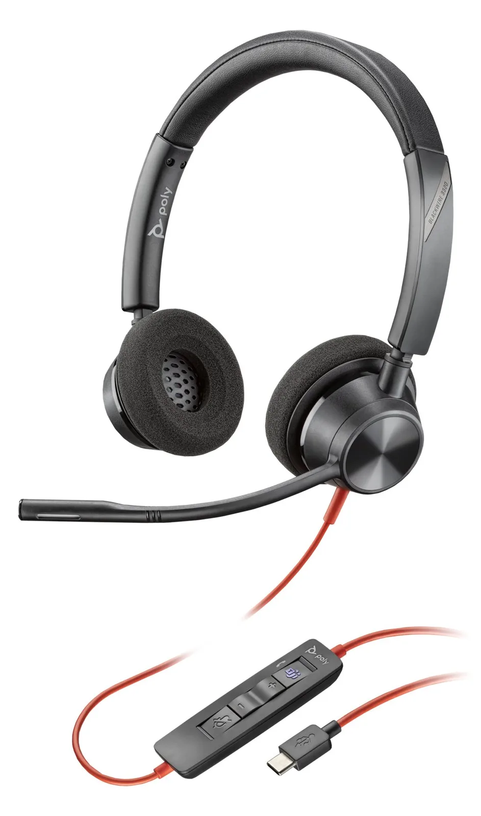 Poly Blackwire 3320-M - Blackwire 3300 series, Ansicht 4