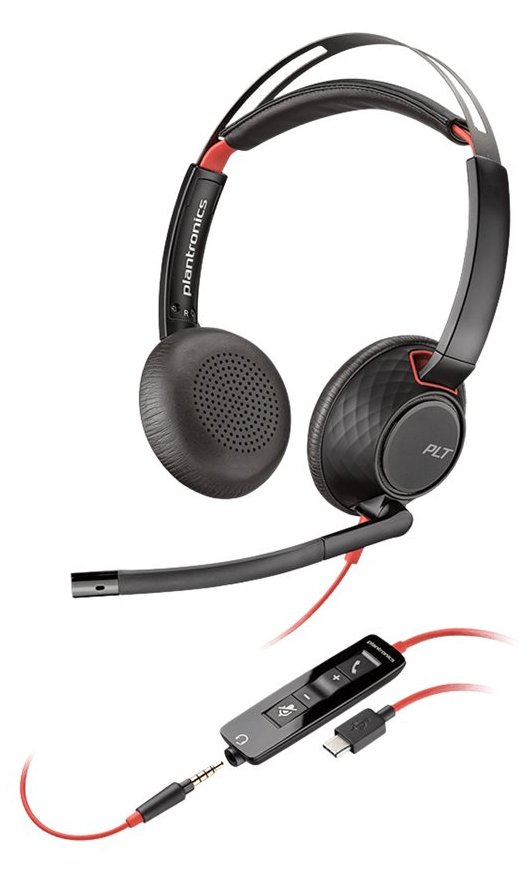 Poly Blackwire 5220 - 5200 Series - Headset - On-Ear