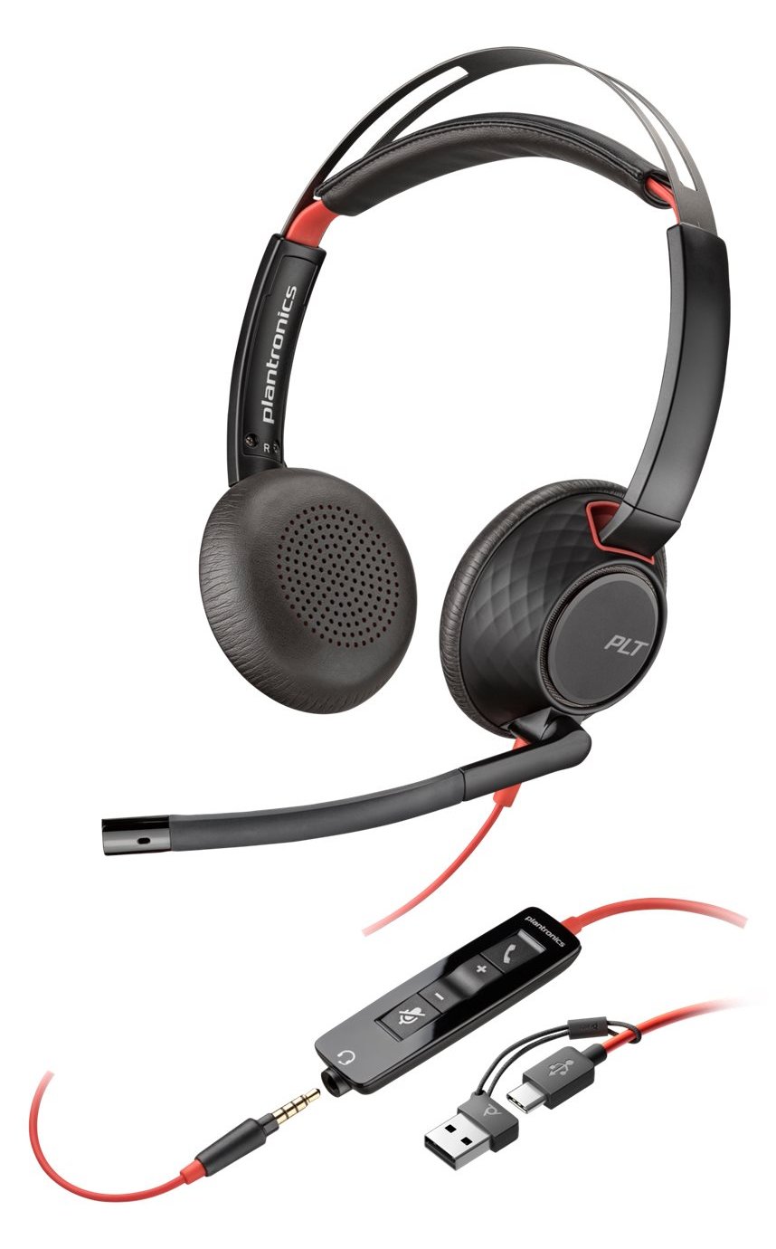 Poly Blackwire 5220 - Headset - On-Ear - kabelgebunden