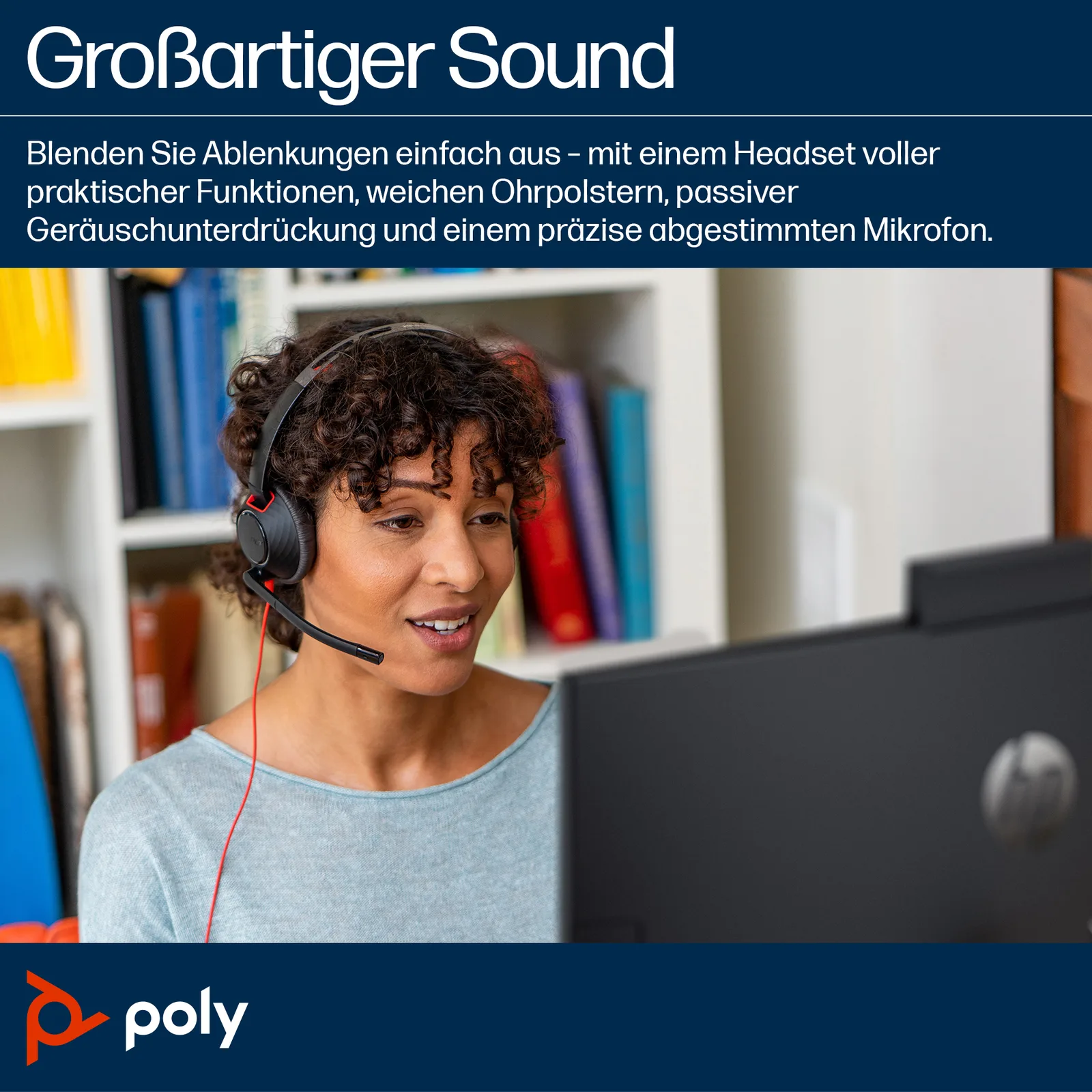 Poly Blackwire 5220 - Headset - On-Ear - kabelgebunden, Ansicht 3