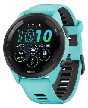 Garmin Forerunner 265 - 46 mm - Aqua - intelligente Uhr mit Riemen - Handgelenkgröße: 135-205 mm - Anzeige 3.25 cm von LumaTech