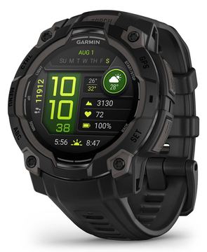 Garmin Instinct 3 AMOLED - 45 mm - faserverstärktes Polymer - intelligente Uhr mit Band - Silikon - Anzeige 3 cm (1.2) von LumaTech