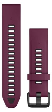 Garmin QuickFit-Armband Silikon Merlot/Graphit von LumaTech