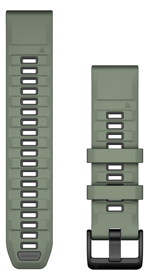 Garmin QuickFit-Armband Silikon Weidengruen/Graphit