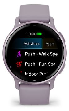 Garmin vívoactive 5 - Orchid - intelligente Uhr mit Band - Silikon - Handgelenkgröße: 125-190 mm - Anzeige 3.04 cm von LumaTech