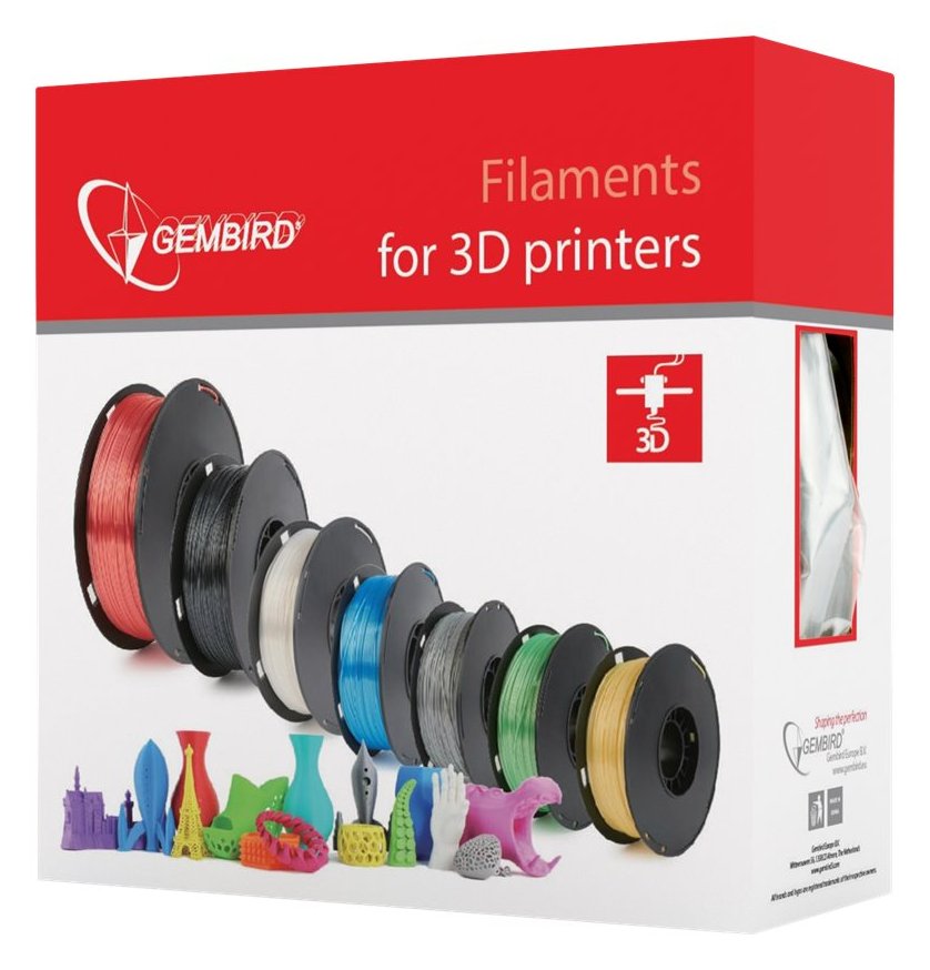 Gembird 3DP-PLA+1.75-02-GL - 1 Stück(e) - 1 kg