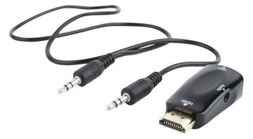 Gembird Cablexpert - Videokonverter - HDMI - VGA - Schwarz von LumaTech