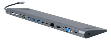 Gembird Cablexpert A-CM-COMBO9-01 - Dockingstation - USB-C 3.1 von LumaTech