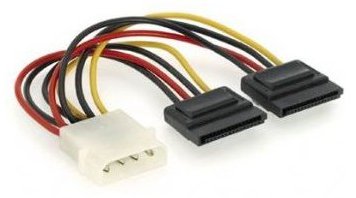Gembird CC-SATA-PSY2 - Netzteil - interne Stromversorgung, 4-polig, SATA-Stromstecker zu interne Stromversorgung