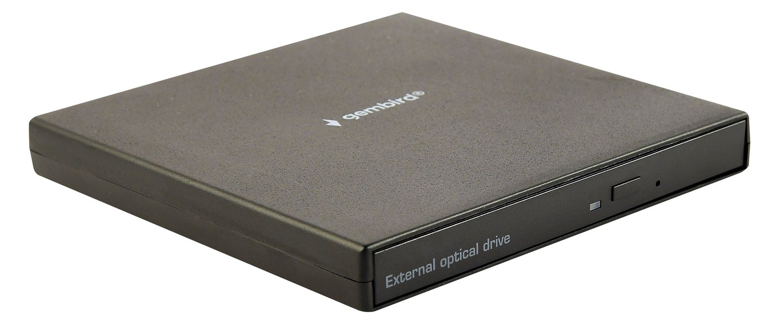 Gembird DVD-USB-04 - Schwarz - Vorderseite - Horizontal - China - DVD±RW - USB 2.0