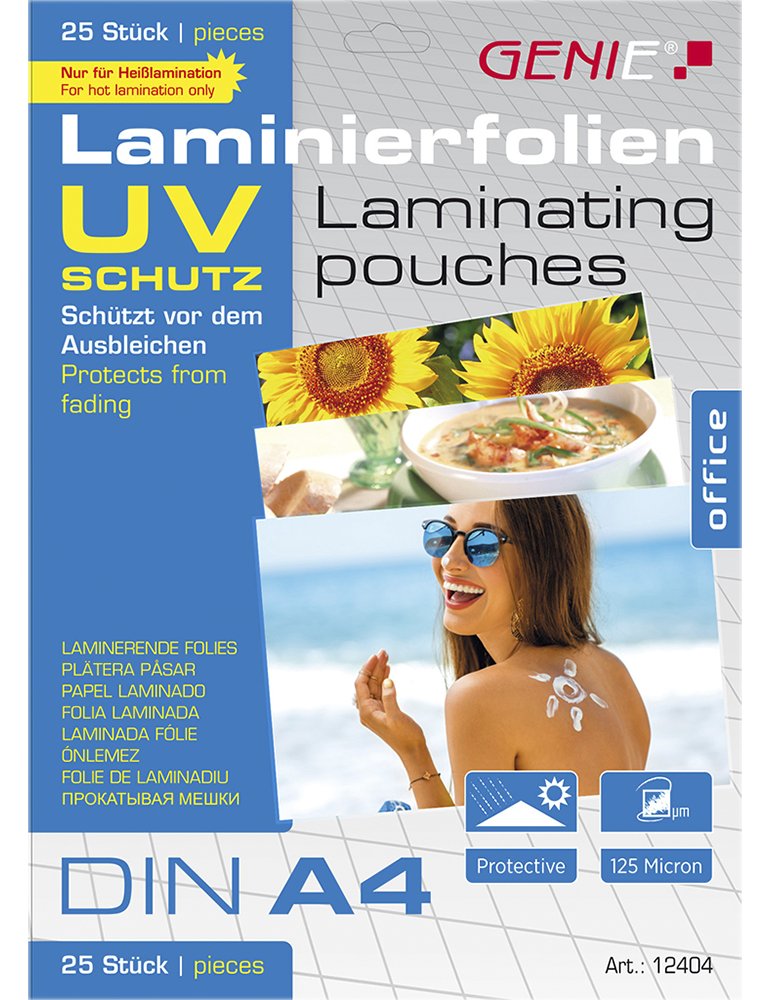Genie 12404 - Transparent - A4 - 216 mm - 303 mm - 7 mm - 550 g