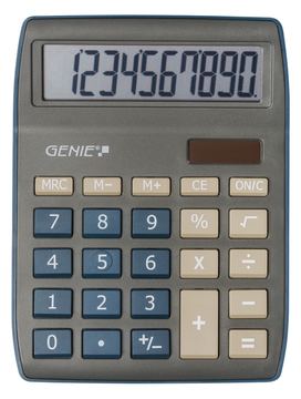 Genie 840 DB - Desktop - Display-Rechner - 10 Ziffern - Display klappbar - Wechselstrom/Batterie - Blau - Grau von LumaTech