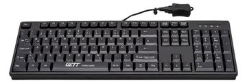 GETT CleanType Easy Basic - Tastatur - USB - TL: Deutsch, QWERTZ von LumaTech