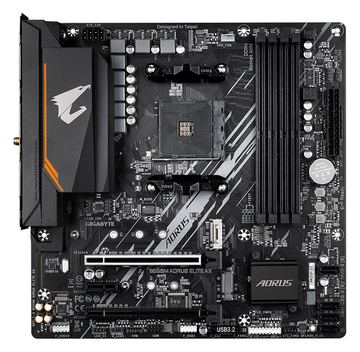 Gigabyte AORUS B550M ELITE AX - 1.3 - Motherboard - micro ATX - Socket AM4 - AMD B550 Chipsatz - USB 3.2 Gen 1 von LumaTech
