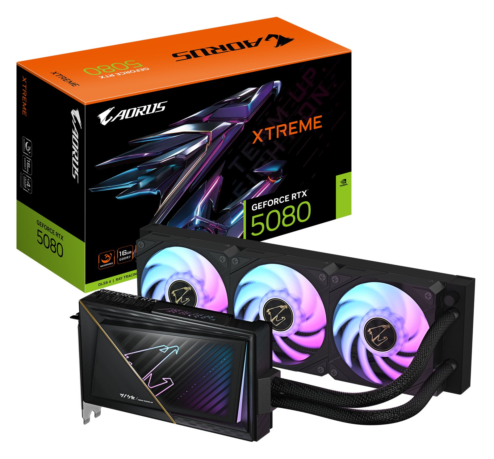 Gigabyte AORUS GeForce RTX 5080 XTREME WATERFORCE 16G