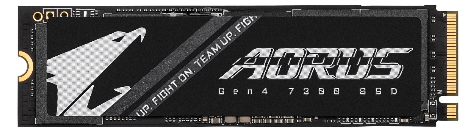 Gigabyte AORUS Gen4 7300 - SSD - 1 TB - intern - M.2 2280 - PCIe 4.0 x4 (NVMe)