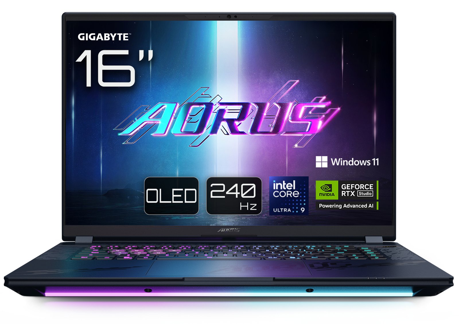 Gigabyte Aorus Master 16 BZHC6DEE65SP Intel Core Ultra 9 275HX - Notebook - Core Ultra 9 - TL: Deutsch, QWERTZ