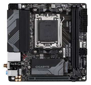 Gigabyte B650I AX - 1.0 - Motherboard - Mini-ITX - Socket AM5 - AMD B650 Chipsatz - USB 3.2 Gen 1, USB 3.2 Gen 2 von LumaTech