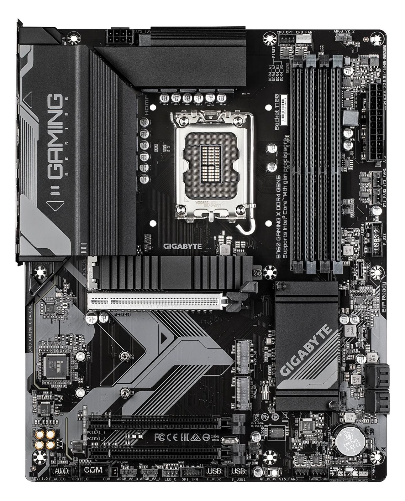 Gigabyte B760 GAMING X DDR4 GEN5 Mainboard – Unterstützt Intel Core Prozessoren