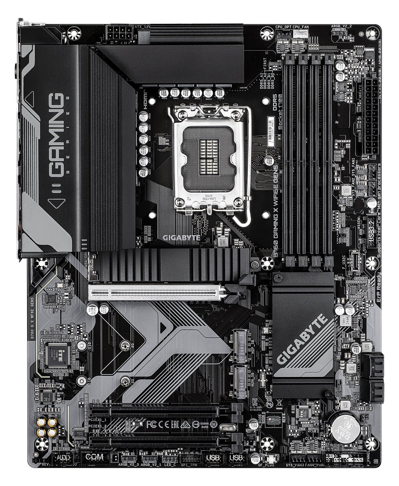 Gigabyte B760 GAMING X WIFI6E GEN5 - Motherboard - ATX - LGA1700-Sockel - B760 Chipsatz - USB-C 3.2 Gen2…