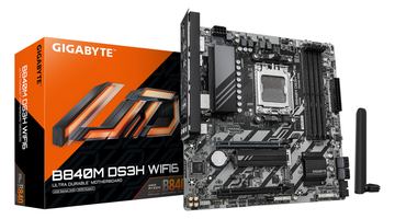 Gigabyte B840M DS3H WiFi6 B840 AM5 mATX DDR5 - Mainboard - AMD Sockel AM5 (Ryzen Zen4) von LumaTech