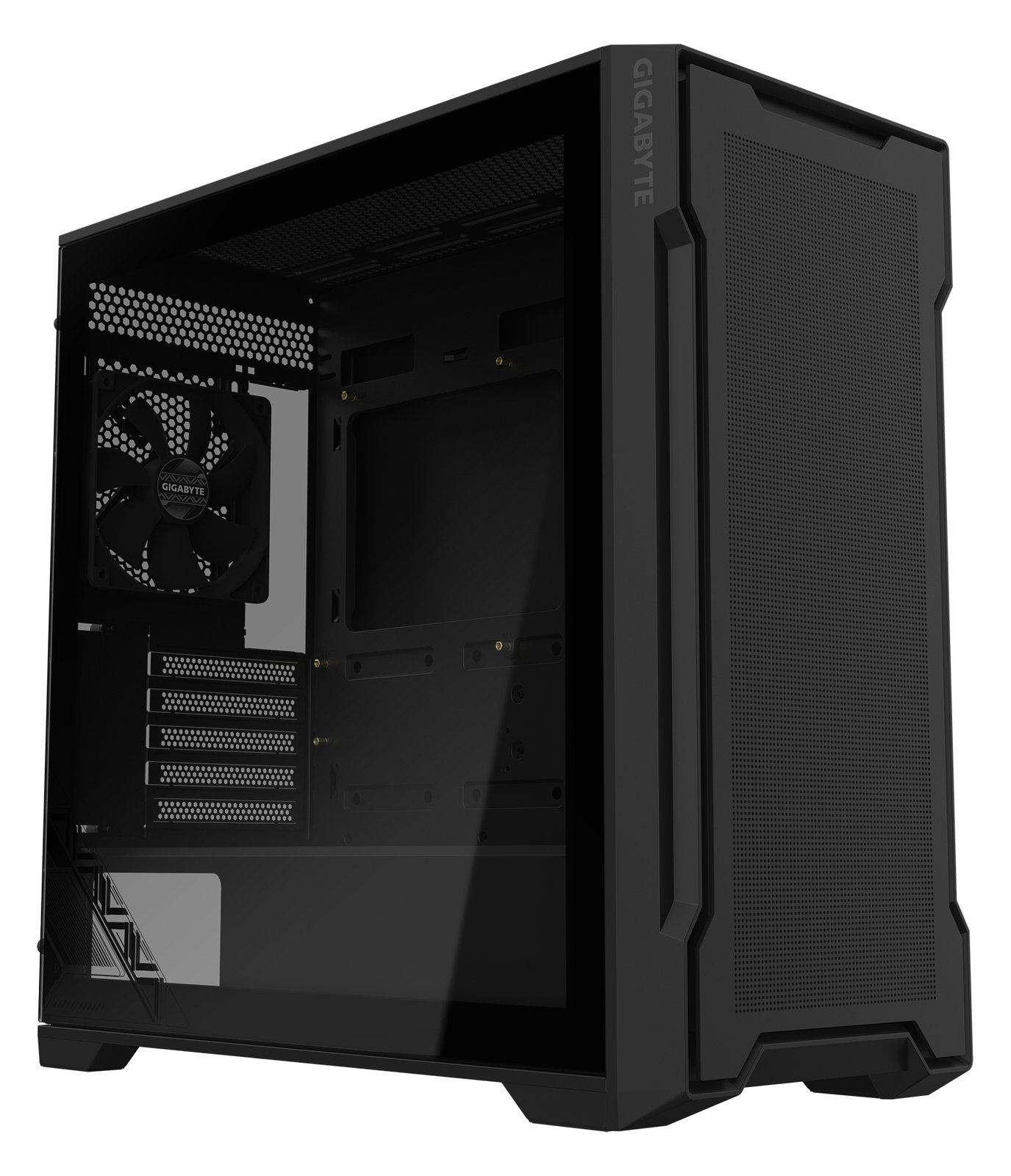 Gigabyte C102 Glass - Mid tower - Mini-ITX - Seitenteil mit Fenster (gehärtetes Glas)