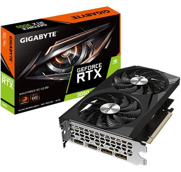 Gigabyte GeForce RTX 3050 WINDFORCE OC V2 - Grafikkarten von LumaTech